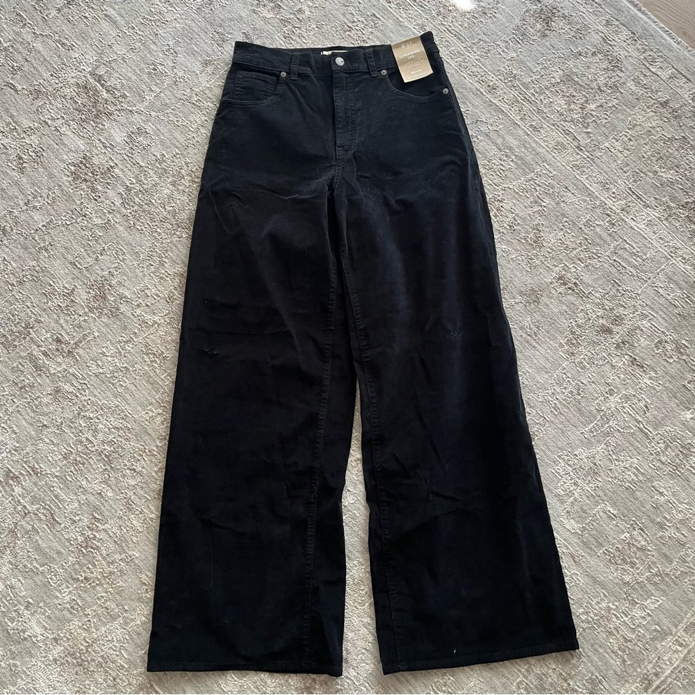 Madewell Superwide-Leg Pants in Corduroy Size 27 NWT - Picture 4 of 6